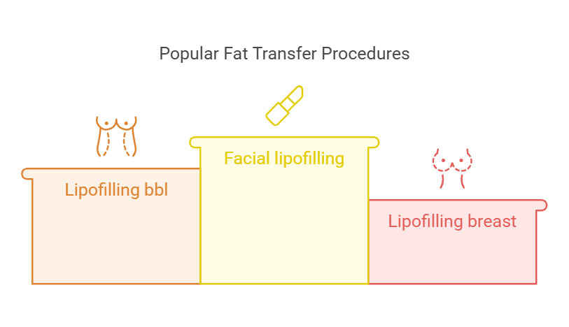 different types of fat transfer procedures